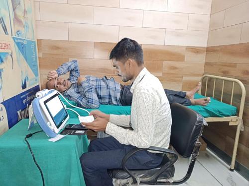 Free diagnostic check up at medical camp